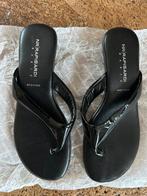 Nieuwe leren NR Rapisardi slippers maat 36, Kleding | Dames, Schoenen, Ophalen of Verzenden, Nieuw, Zwart