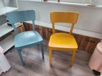 4x fameg design stoelen, Huis en Inrichting, Stoelen, Blauw, Zo goed als nieuw, Ophalen