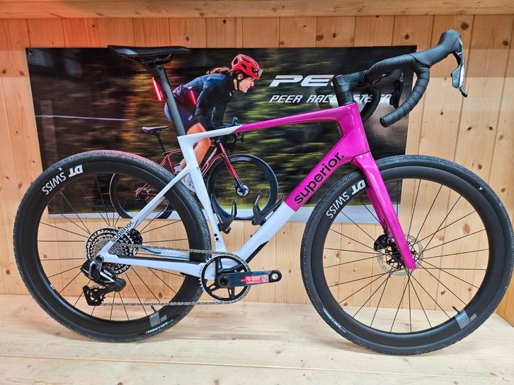 Superior XR 9.7 GR - SRAM Force AXS - Maat L, Fietsen en Brommers, Fietsen | Racefietsen, Zo goed als nieuw, Heren, Overige merken