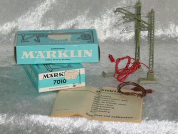 Marklin M Rail HO 7010 V2 Aansluit Bovenleidingsmast 2x beschikbaar voor biedingen