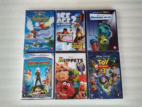 Nieuwe Disney en kinder dvd's (nieuw in verpakking), Cd's en Dvd's, Dvd's | Tekenfilms en Animatie, Nieuw in verpakking, Alle leeftijden