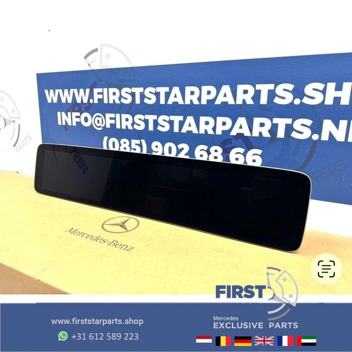 E Klasse DISPLAY W213 S213 W238 GROOT SCHERM TELLERKLOK A213, Auto-onderdelen, Dashboard en Schakelaars, Mercedes-Benz, Gebruikt