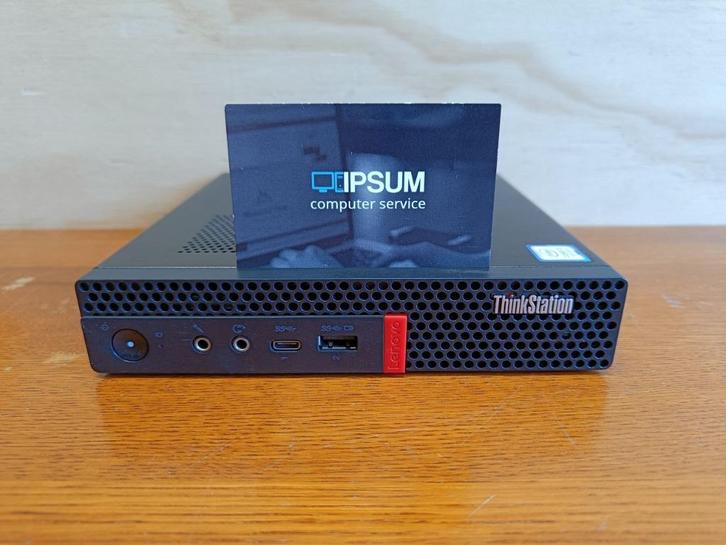 Lenovo Thinkstation P330 tiny | i3 8100t | 8gb DDR4 | 120gb, Computers en Software, Desktop Pc's, Refurbished, 3 tot 4 Ghz, SSD