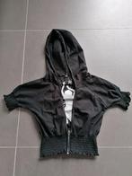 Leuk kort zwart vestje!  Maat: xs, Verzenden, Zwart, CoolCat, Maat 34 (XS) of kleiner