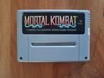 Mortal Combat I, Snes / super nintendo game, niet-Pal versie, 2 spelers, Ophalen of Verzenden, Gebruikt, Vechten
