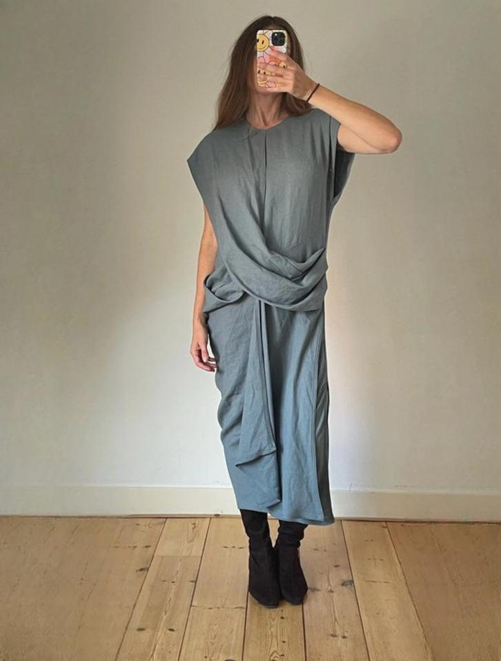 Griekse jurk Zara maat S nieuw, Kleding | Dames, Jurken, Nieuw, Maat 36 (S), Blauw, Onder de knie, Ophalen of Verzenden