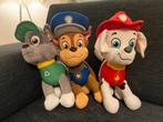Paw Patrol knuffels, Chase, Marshall en Rocky, Ophalen, Zo goed als nieuw, Hond