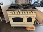 Boretti 90cm gasfornuis dubbele oven, Ophalen, Gebruikt, Gas, 90 tot 95 cm