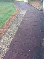 Rode Betonklinkers 30x30 - 22m2, Tuin en Terras, Tegels en Klinkers, Gebruikt, Klinkers, Ophalen of Verzenden, 10 m² of meer