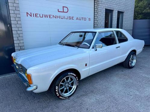 Ford Taunus Knudsen 1600 2drs, LPG, schijfremmen, topstaat!, Auto's, Oldtimers, Bedrijf, Te koop, Lichtmetalen velgen, Metallic lak