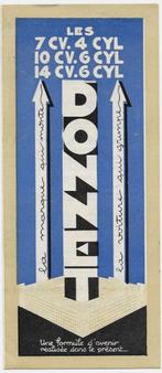 Donnet Automobile 1929 folder, Ophalen of Verzenden, Zo goed als nieuw, Overige merken