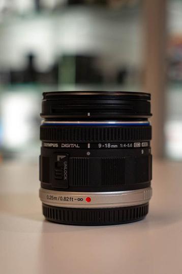 Olympus MFT 9-18mm F/4.0-5.6 zwart ED (Foto-groep Doorn) beschikbaar voor biedingen