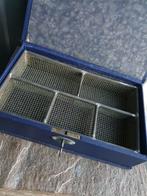 Leuk vintage cassa geldkistje, made in Italy, incl sleutel,, Antiek en Kunst, Curiosa en Brocante, Ophalen of Verzenden