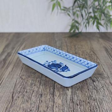 Royal Copenhagen Aluminia Tranquebar Rechthoekig Schaaltje beschikbaar voor biedingen