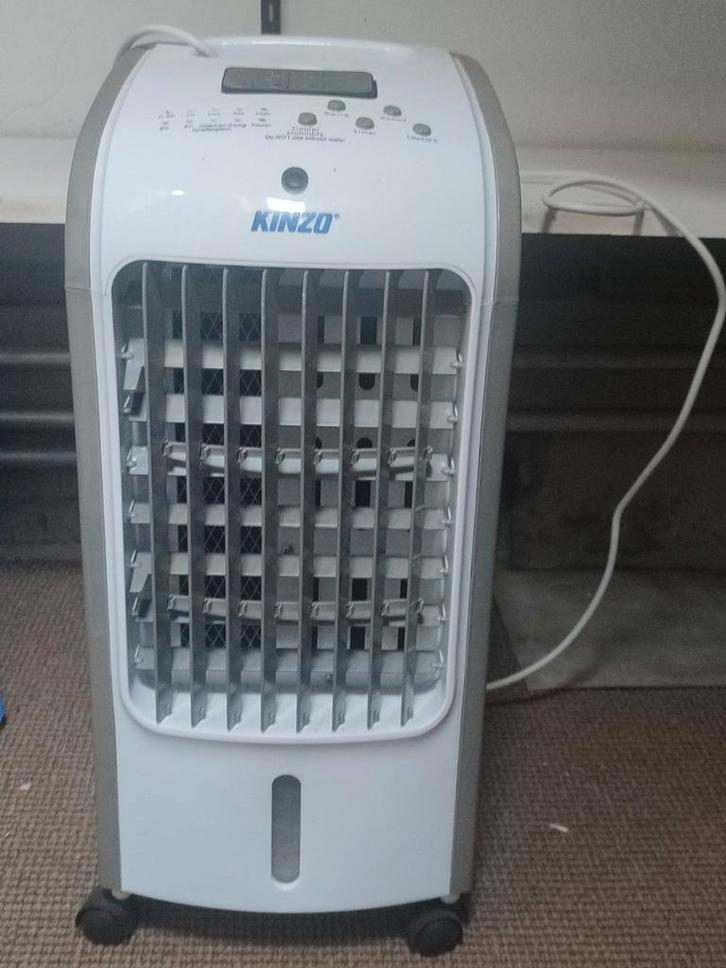Kinzo Cooler/Luchtbevochtiger met Afstandsbediening, Witgoed en Apparatuur, Airco's, Gebruikt, Mobiele airco, Minder dan 60 m³