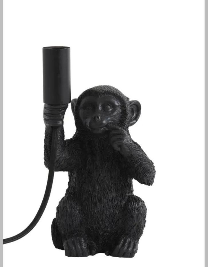 Apenlamp met glazen pit, Antiek en Kunst, Antiek | Lampen, Ophalen