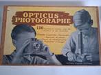 Zeldzaam "Opticus Photographe"- camera- experimenteerdoos, Ophalen of Verzenden