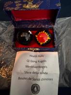 Nieuw: qigong ballen/ meridiaankogels zwart met zon, Ophalen of Verzenden, Nieuw, Overige typen