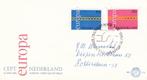 Eerstedagenvelop-1971- E112 - Europa-CEPT, Verzenden, Beschreven, Nederland