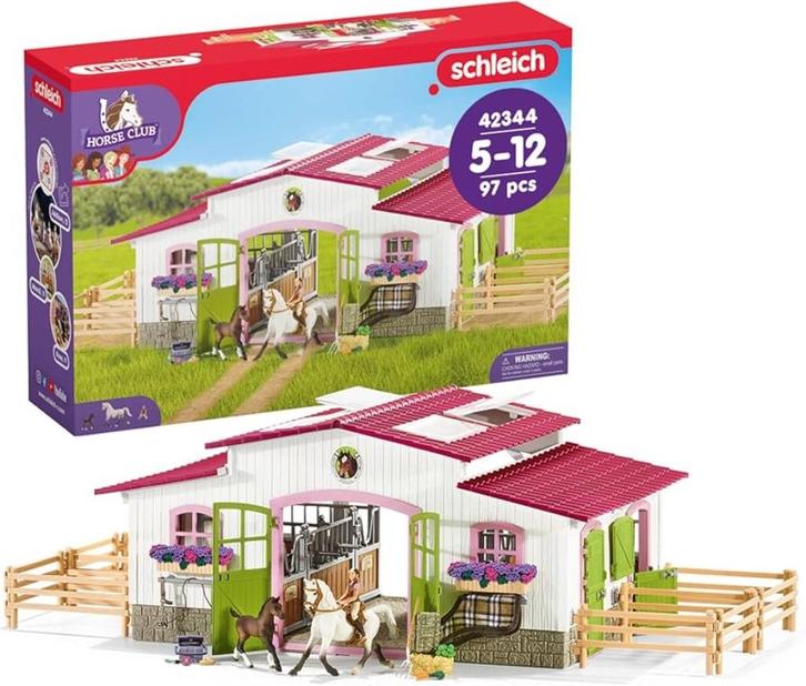Schleich Manege, Verzamelen, Speelgoed, Zo goed als nieuw, Ophalen of Verzenden