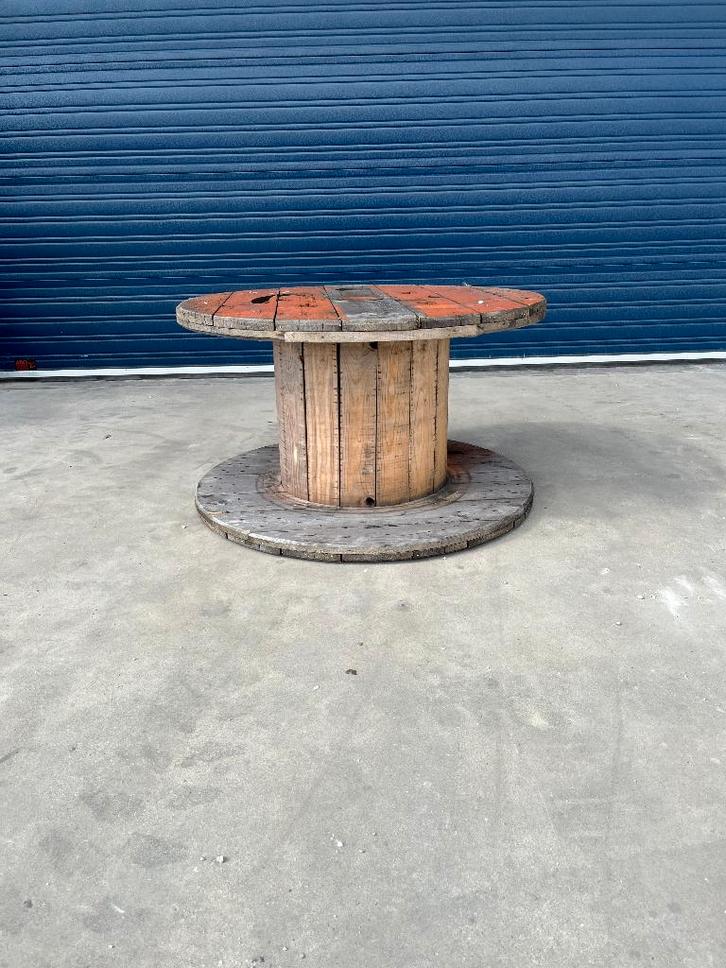 Houten haspels 100cm doorsnede, Huis en Inrichting, Woonaccessoires | Overige, Gebruikt, Ophalen