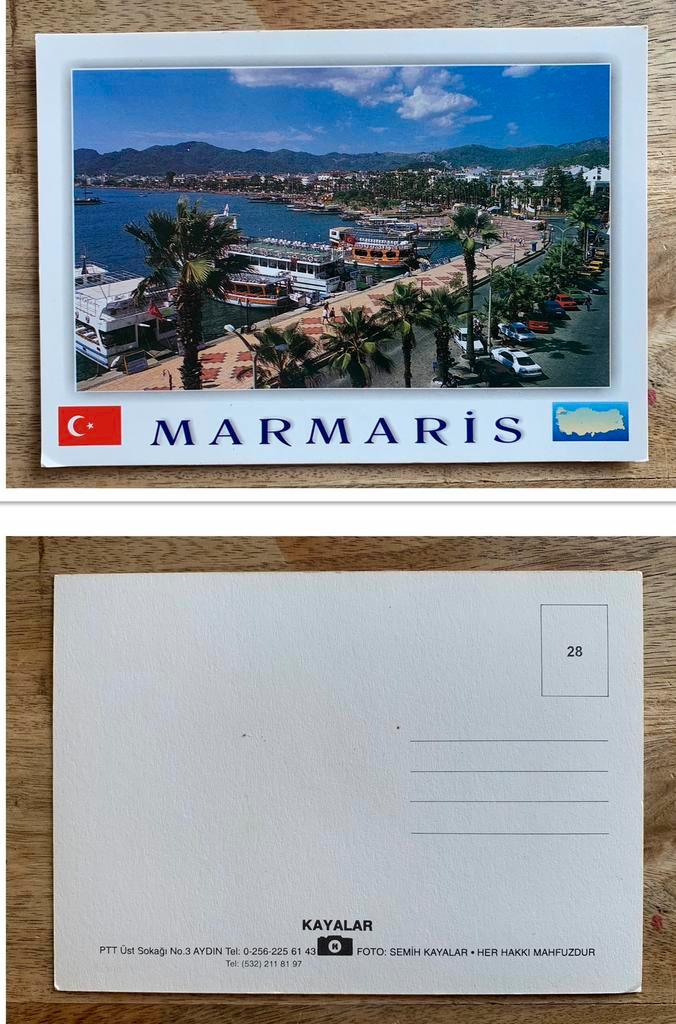 AnsichtKaart: MarMaris, Verzamelen, Ansichtkaarten | Buitenland, Ophalen of Verzenden