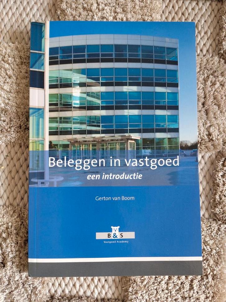 Beleggen in vastgoed - Gerton van Boom, Boeken, Economie, Management en Marketing, Zo goed als nieuw, Geld en Beleggen, Ophalen of Verzenden