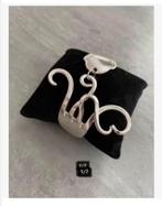 Verzilverde kunst Armband gemaakt van vork, verstelbaar, Overige materialen, Nieuw, Ophalen of Verzenden, X