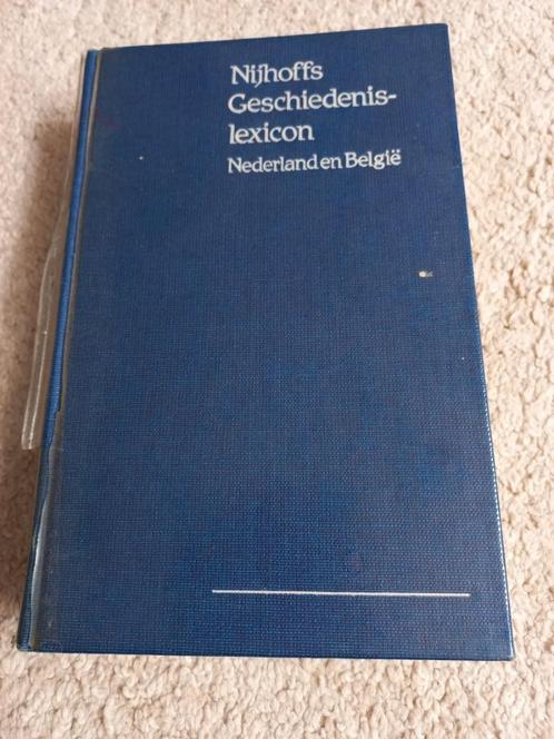 Nijhoffs Geschiedenis Lexicon Nederland en België 1981, Boeken, Geschiedenis | Vaderland, Gelezen, 20e eeuw of later, Ophalen