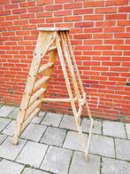 Retro Houten Schilders / Ladder / Decoratie Trap, Doe-het-zelf en Verbouw, Ladders en Trappen, Gebruikt, Trap, Minder dan 2 meter