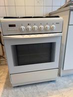 Zo goed als nieuw gasfornuis met oven Bosch, Ophalen, 60 cm of meer, Grill, 4 kookzones