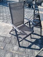 6 stuks Garden impressions verstelbare rugleuning stoelen, Nieuw, Ophalen of Verzenden, Aluminium