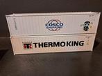 Tekno 2x 40ft container, Ophalen of Verzenden, Bus of Vrachtwagen, Tekno