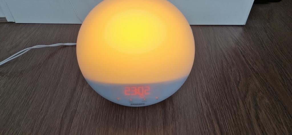 Philips Wake-up Light - Natuurlijk Wakker Worden, Ophalen, Kunststof, Zo goed als nieuw, Minder dan 100 cm