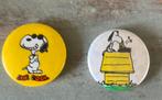 Vintage snoopy button buttons Joe Cool, Ophalen of Verzenden