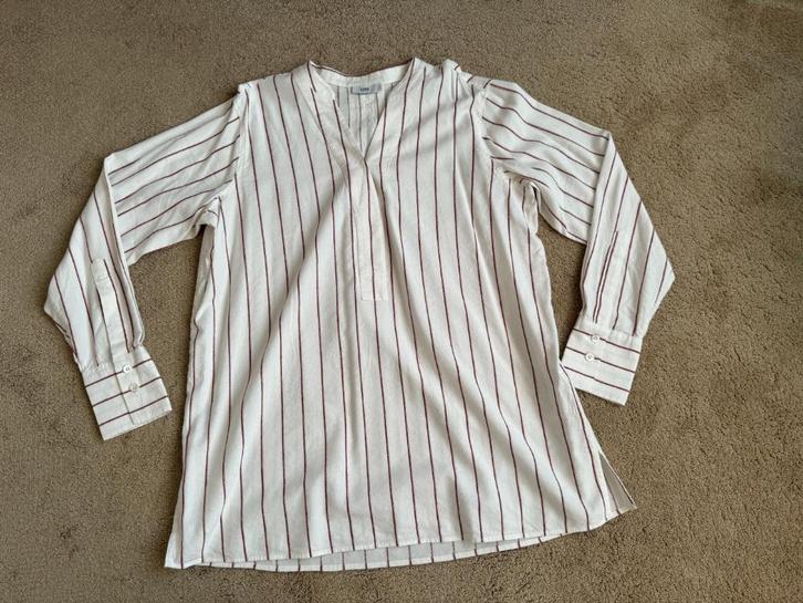 Gestreepte blouse Closed, maat L, Kleding | Dames, Blouses en Tunieken, Zo goed als nieuw, Maat 42/44 (L), Wit, Verzenden