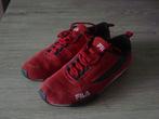 Rode sneakers, Fila maat 37,5, Ophalen of Verzenden, Gedragen, Rood, Sneakers of Gympen