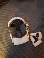 Meta Quest 2 64GB met Kiwi Head Strap en 2 Controllers, Spelcomputers en Games, Virtual Reality, Ophalen of Verzenden, Zo goed als nieuw
