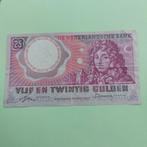 25 gulden biljet Christaan Huygens uit 1989 in ZF+, Ophalen of Verzenden, 25 gulden, Los biljet