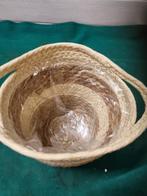 bloempot mand gevlochten, Ophalen of Verzenden, 'T Olde Gre-j, Info@toldegrej.nl, Endepoelstraat 20f Didam