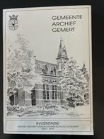 Gemeentearchief Gemert - Inventaris Lat. School 1587-1991, Ophalen of Verzenden, 20e eeuw of later, Zo goed als nieuw