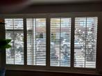 Houten Shutters met Frame, Huis en Inrichting, Stoffering | Gordijnen en Lamellen, Ophalen, Wit, Zo goed als nieuw, 200 cm of meer