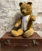 Brocante oude beer stro gevuld ( 64 cm lang ), Ophalen of Verzenden