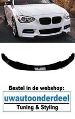 Bmw 1 Serie F20 F21 M Pack Spoiler Splitter Glans Zwart, Verzenden