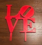 Liefde Taarttopper - Valentijn, Verjaardag, Huwelijk, Ophalen of Verzenden