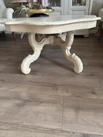 Salontafel met unieke vorm, Huis en Inrichting, Tafels | Bijzettafels, Gebruikt, 75 cm of meer, Ovaal, Brocante