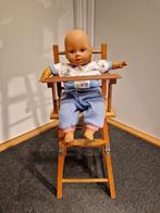 Kinder poppenstoel hout, Ophalen, Zo goed als nieuw, Babypop