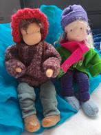 Poppetjes voor op de natuurtafel van natuurlijke materialen, Hobby en Vrije tijd, Vilt, Ophalen of Verzenden, Zo goed als nieuw