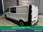 Opel Vivaro 1.6 CDTI 126pk L2H1 Dubbele Cabine Euro6 *Rijkla, Auto's, Bestelauto's, Voorwielaandrijving, Stof, Gebruikt, 2000 kg