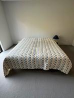 Auping Auronde tweepersoonsbed met nachttafeltjes, Ophalen, Wit, Tweepersoons, Overige maten